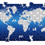 World Map as Jigsaw Puzzle